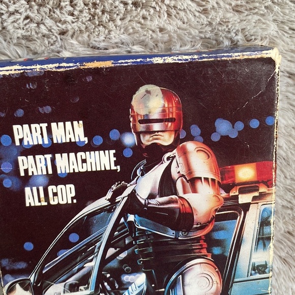 Vintage VHS ROBOCOP Robo Cop movie 1987 in original box - Picture 8 of 8